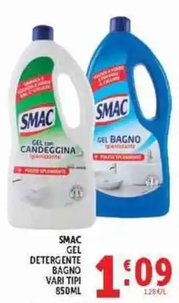 Deco Supermercati SMAC gel detergente bagno vari tipi offerta