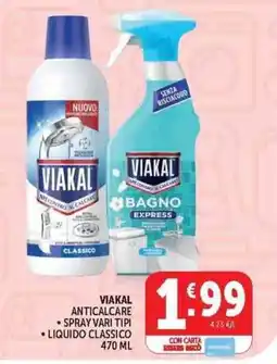 Deco Supermercati VIAKAL ANTICALCARE offerta