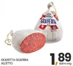 Eurospar Golfetta Golfera all'etto offerta