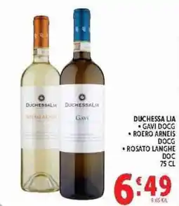 Deco Supermercati Duchessa Lia offerta