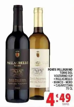 Deco Supermercati Ponte Pellegrino Pallagrello Nero offerta