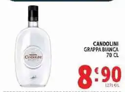 Deco Supermercati Candolini grappa bianca offerta