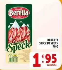 Deco Supermercati Beretta stick di speck offerta