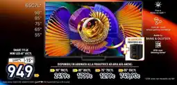 Unieuro SMART TV 4K MINI LED 65" 65C7L offerta