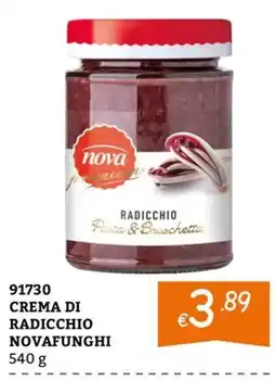 Zona Crema di radicchio NovaFunghi offerta