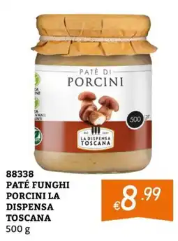 Zona Paté funghi porcini la dispensa toscana offerta