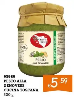 Zona Pesto alla genovese Cucina Toscana offerta
