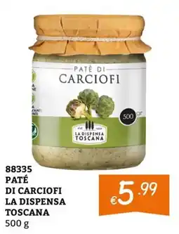 Zona Paté di carciofi La Dispensa Toscana offerta