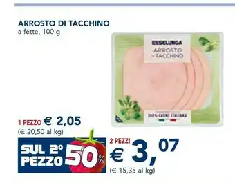 Esselunga Esselunga - arrosto di tacchino 100 g(ml) offerta