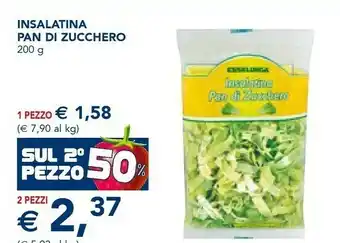 Esselunga Esselunga insalata pan di zucchero 200 g offerta
