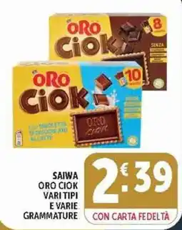 Deco Supermercati Oro Ciok offerta