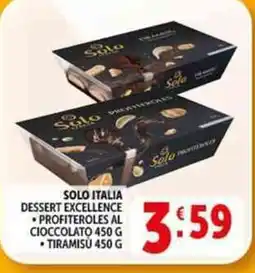 Deco Supermercati Solo Italia Dessert Excellence offerta
