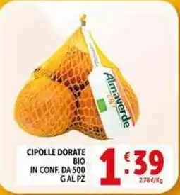 Deco Supermercati Cipolle dorate bio offerta