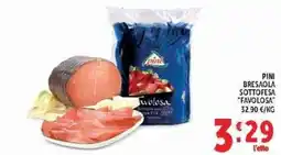 Deco Supermercati Pini bresaola sottofesa favolosa offerta