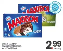 Eurospar Gelati Maxibon classic offerta