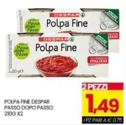 Eurospar Polpa Fine Despar Passo Dopo Passo offerta