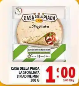 Deco Supermercati Casa della Piada la sfogliata offerta