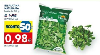 Esselunga Insalatina naturama 200 g offerta