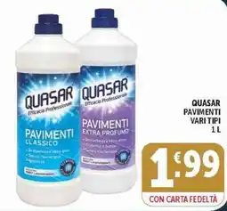 Deco Supermercati Quasar pavimenti offerta