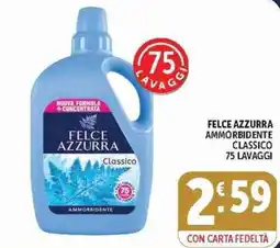 Deco Supermercati Felce Azzurra ammorbidente classico offerta