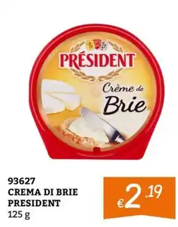 Zona Crema di brie president offerta