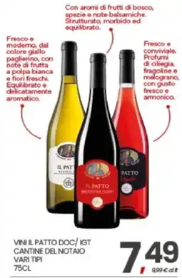 Eurospar Vini Il Patto Doc/Igt offerta