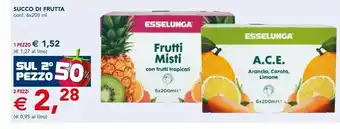 Esselunga Esselunga succo di frutta offerta