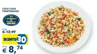Esselunga Cous cous offerta