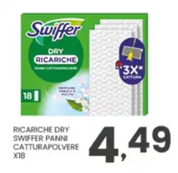 Despar Ricariche Dry Swiffer panni catturapolvere offerta