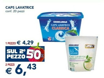 Esselunga Detersivo lavatrice offerta