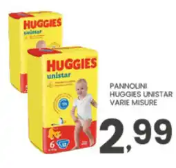 Despar Pannolini Huggies Unistar offerta