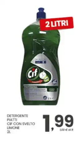 Despar Detergente piatti Cif con svelto limone offerta