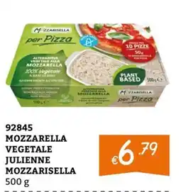 Zona Mozzarella vegetale julienne mozzarisella offerta