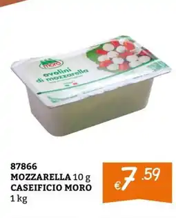 Zona Ovolini di mozzarella Caseificio Moro offerta