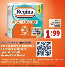 Deco Supermercati Regina asciugoni carta cucina offerta