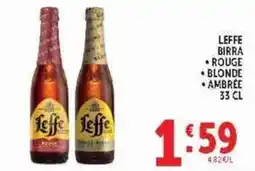 Deco Supermercati Leffe birra offerta