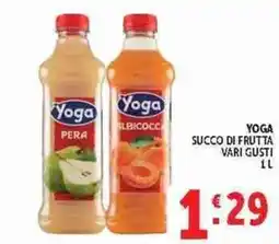 Deco Supermercati Yoga succo di frutta vari gusti offerta