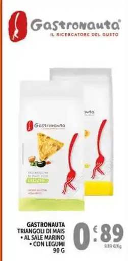 Deco Supermercati Gastronauta triangoli di mais offerta