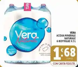 Deco Supermercati Vera Acqua Minerale Naturale offerta