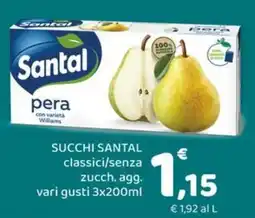 Conad City Succhi Santal offerta