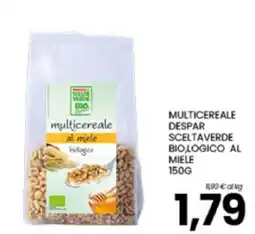 Eurospar Multicereale Scelta Verde Bio,logico al miele offerta