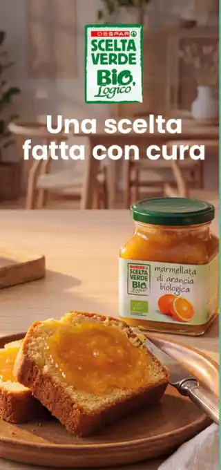 Scelta Verde Bio Logico marmellata di arancia biologica