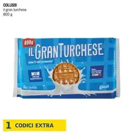 Deco Supermercati Il gran turchese Colussi offerta