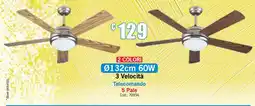 Centro Brico Ventilatore da soffitto offerta