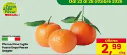 Despar Clementine foglia Passo Dopo Passo Despar offerta