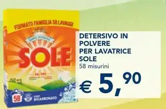 Esselunga Detersivo in polvere per lavatrice offerta