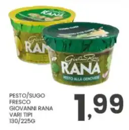 Despar Pesto/sugo fresco Giovanni Rana offerta