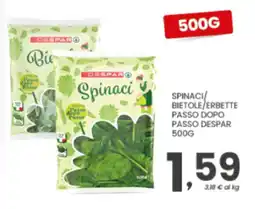 Despar Spinaci Passo dopo Passo Despar offerta