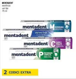Deco Supermercati Mentadent dentifricio offerta