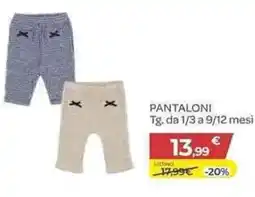 Bimbo Store Pantaloni offerta
